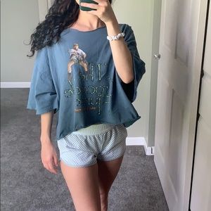 Vintage crocodile hunter t-shirt crop top!